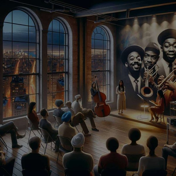 Quels sont les lofts à New York offrant des séminaires sur l'histoire du jazz?