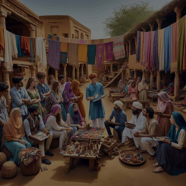 Comment découvrir l'artisanat local en participant à des ateliers dans les villages du Rajasthan?
